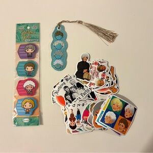 Golden Girls Stickers and Bookmarks